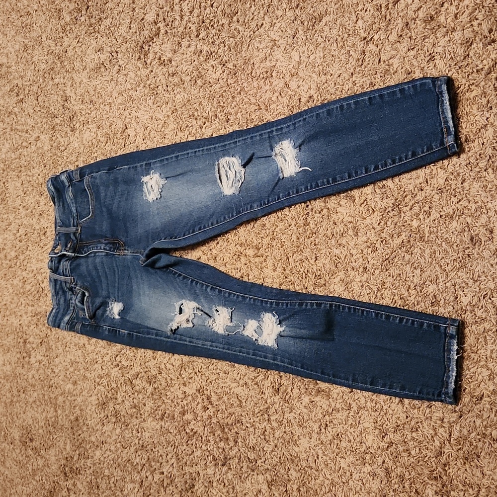 Bridge by Gly Structured Denim Brand High Rise Ankle Skinny